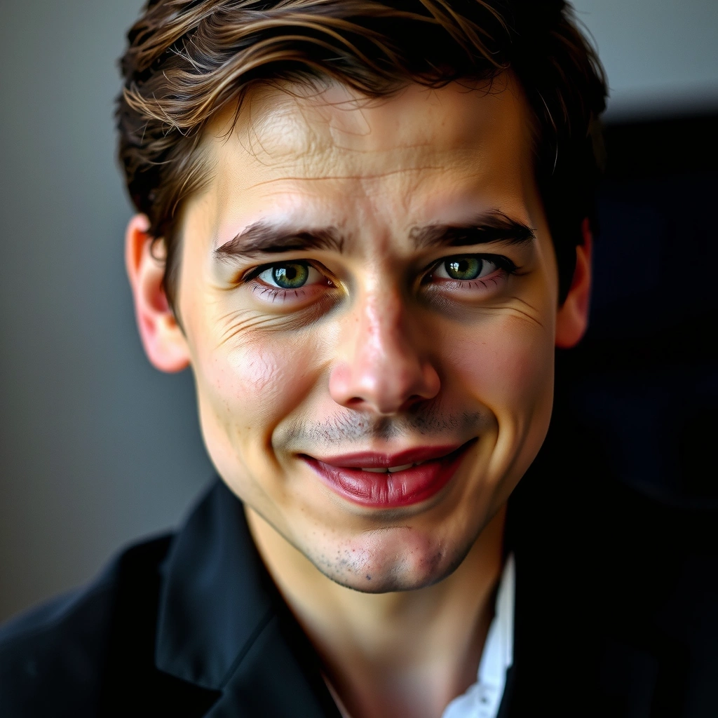 Porträt eines Managers, der fokussiert und energiegeladen aussieht